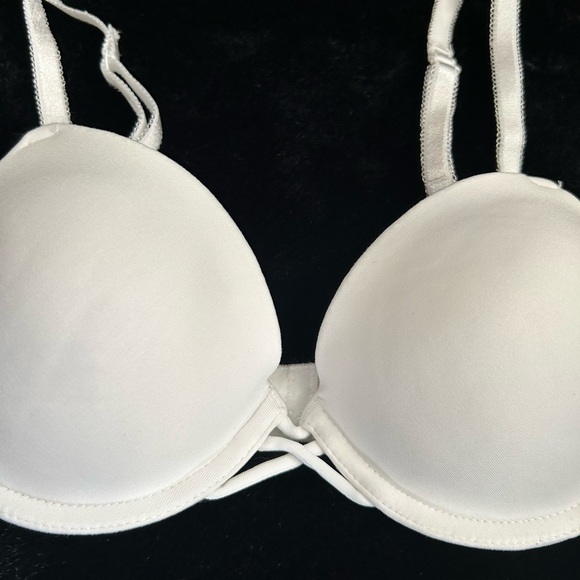Candie’s White Lace Push-Up Bra - Size 34B - Picture 3 of 9